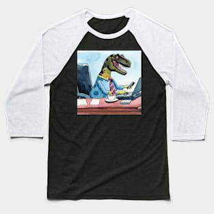 T-Rex is a Boss Baseball T-Shirt